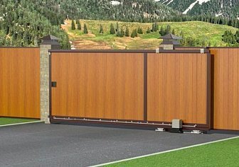 Откатные ворота Doorhan серии slg-a (2000х1500)